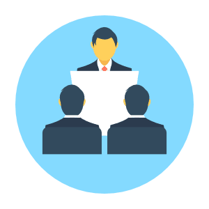 Communication technique (présentations, rédaction de rapports) icon